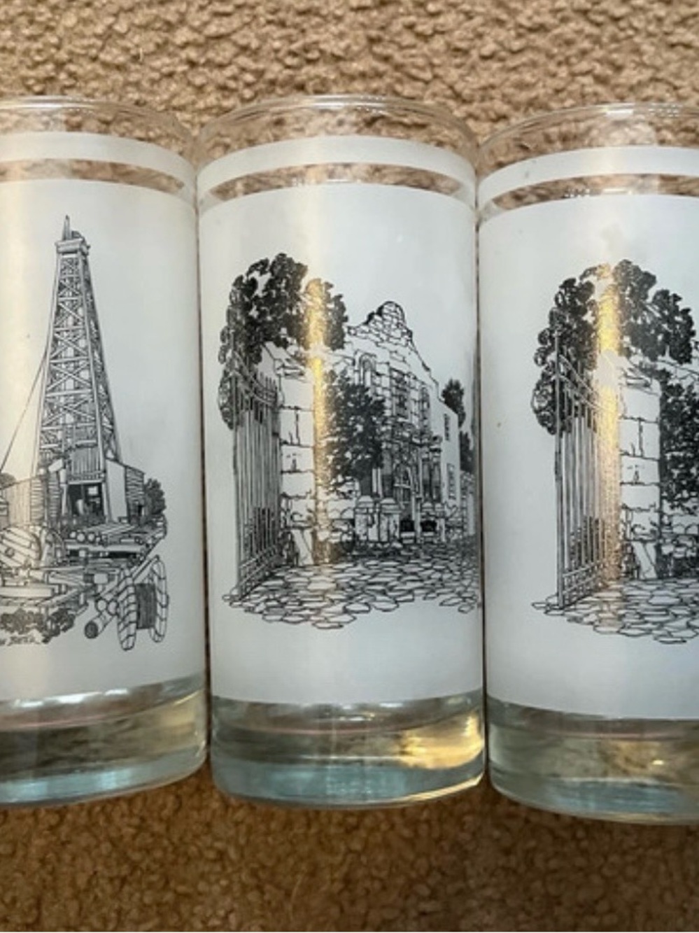 Vintage 150th anniversary cups
